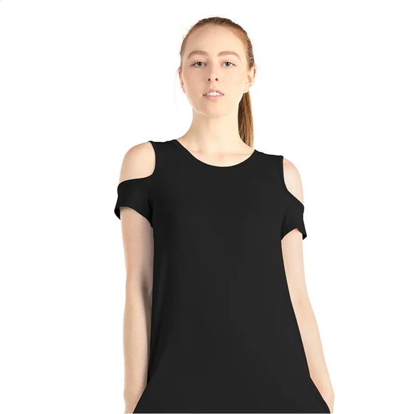 NWOT cold shoulder, midi dress  for anthropology - Picture 1 of 7